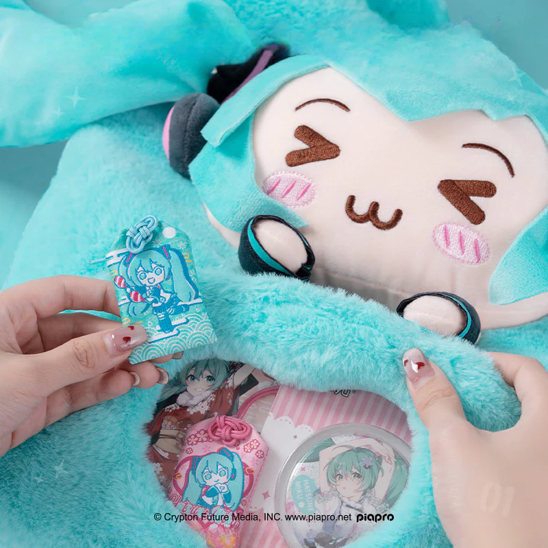Officially Licensed Hatsune Miku Squinted Eyes Series Tote Bag - Image 2