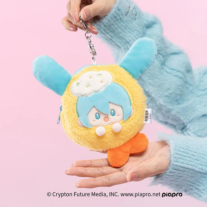 Officially Licensed Hatsune Miku Super Delicious Series Plush Coin Purse - Image 3