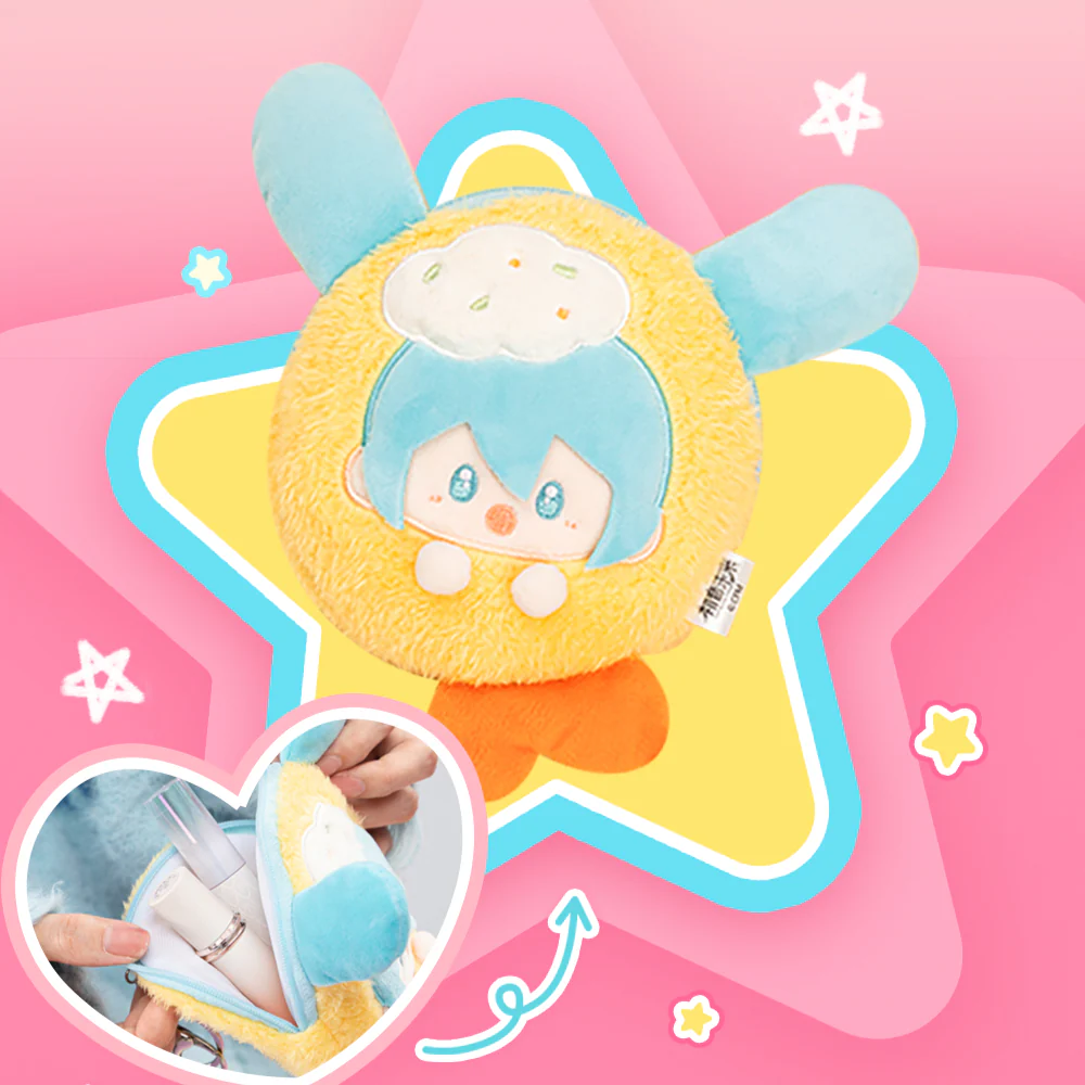 Officially Licensed Hatsune Miku Super Delicious Series Plush Coin Purse - Image 4
