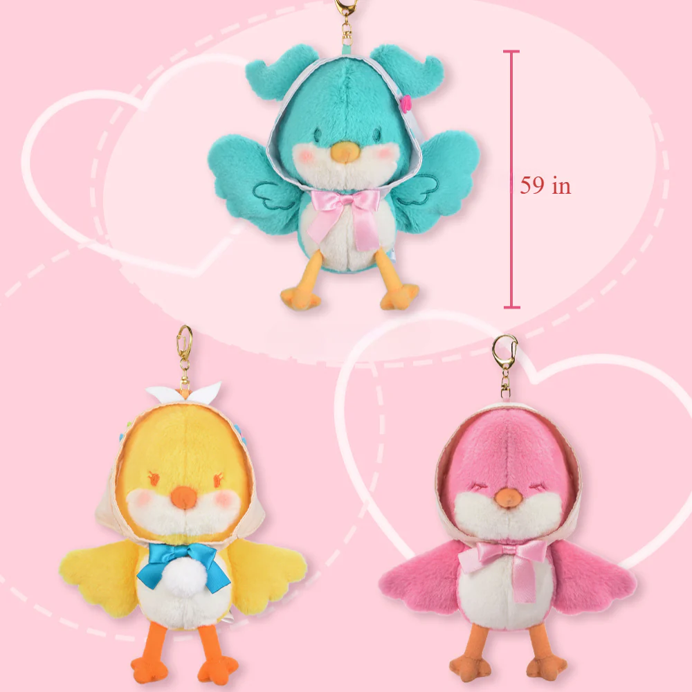 Officially Licensed Hatsune Miku Super Sugary Adhesive Girl Plush Charms - Image 2