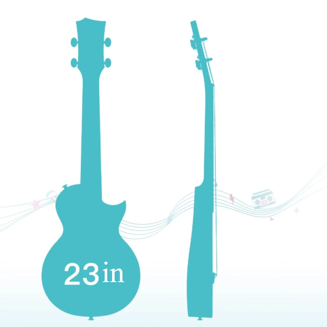 Officially Licensed Hatsune Miku Ukulele - Image 5