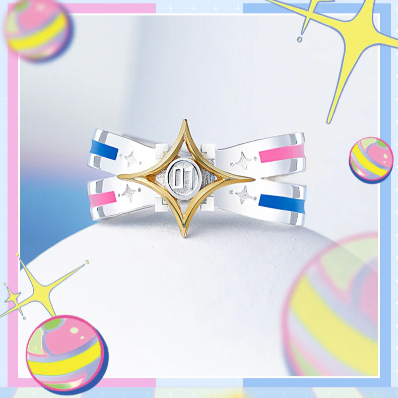 Officially Licensed Hatsune Miku Vintage Style 925 Sterling Silver Ring – Inner Circumference 61mm - Image 4