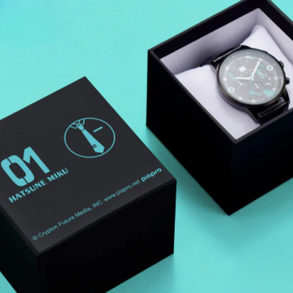 Officially Licensed Hatsune Miku Vocal Character Series “Prelude” 6-Hand Quartz Watch - Image 13