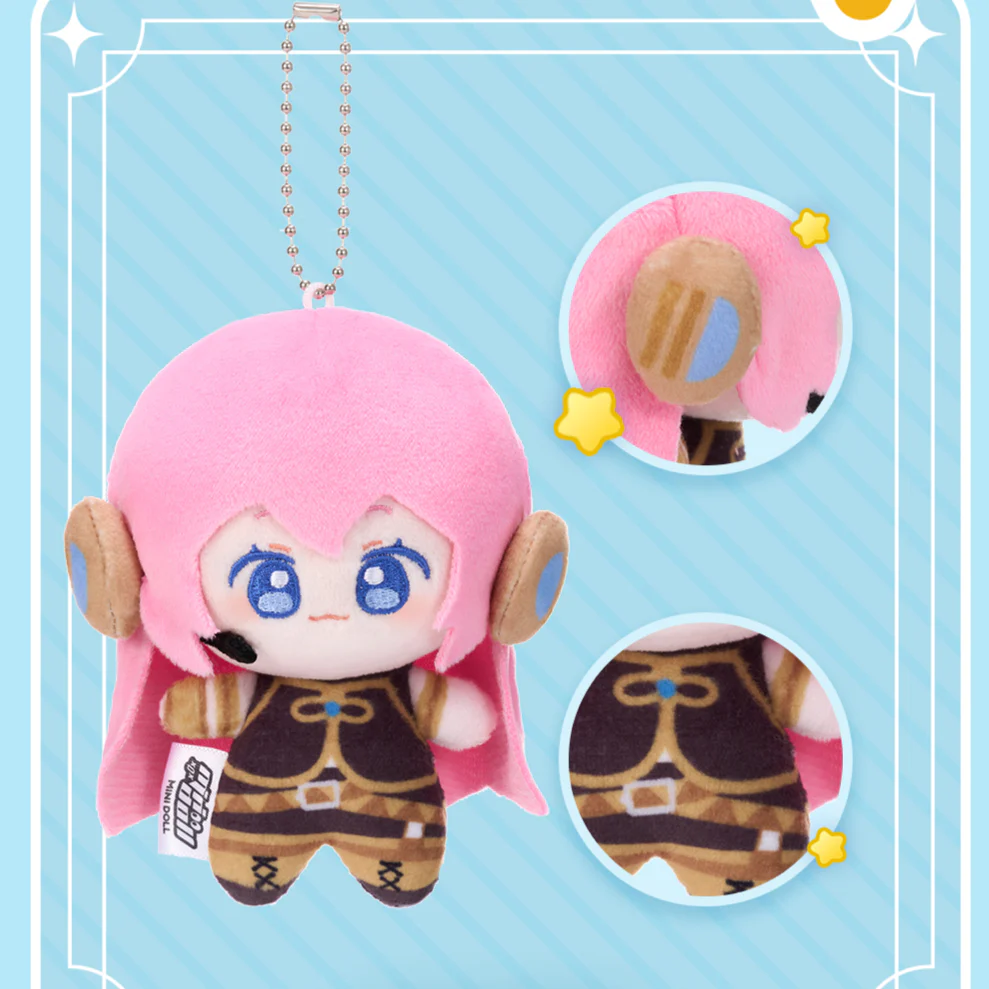 Officially Licensed Hatsune Miku VOCALOID WOW Doll Park Plush Charm - Image 5