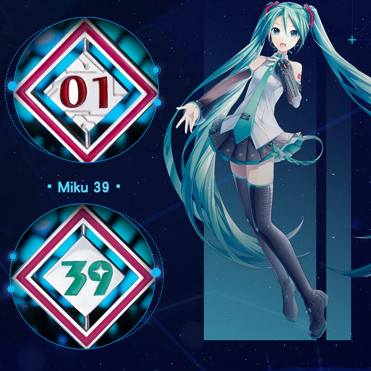 Officially Licensed Hatsune Miku Voice of Virtuality Pendant - Image 4