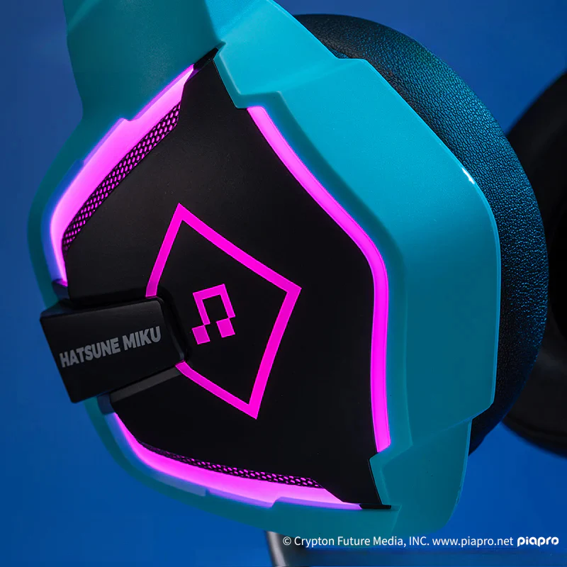 Officially Licensed Hatsune Miku Wired Gaming Headset - Image 3