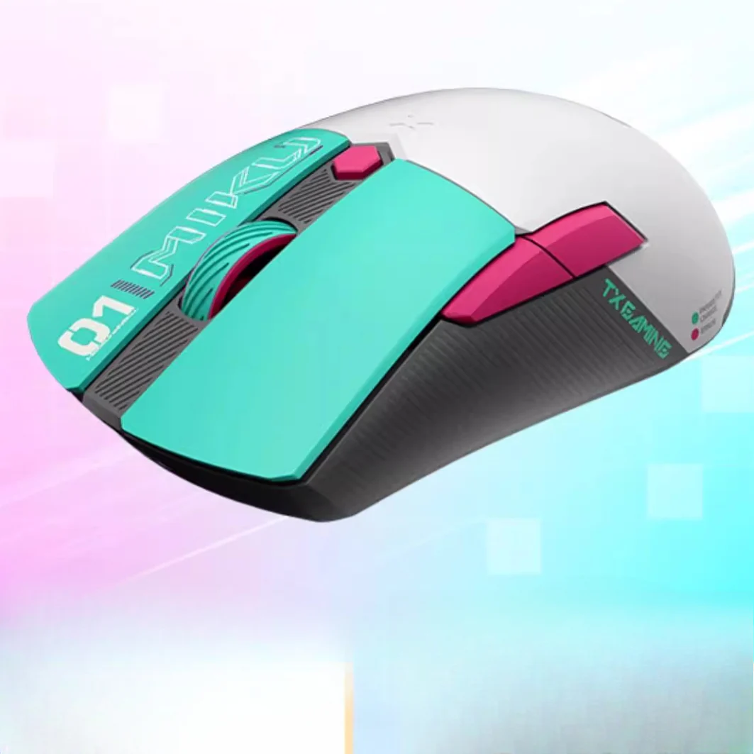 Officially Licensed Hatsune Miku Wireless & Wired Mouse – Bluetooth / 2.4G / USB - Image 5