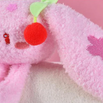Officially Licensed Sakura Miku Cute Small Smiling Plush Charm - Image 5