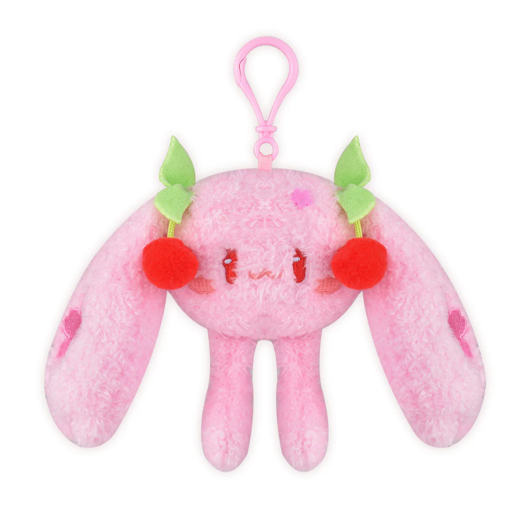 Officially Licensed Sakura Miku Cute Small Smiling Plush Charm - Image 6