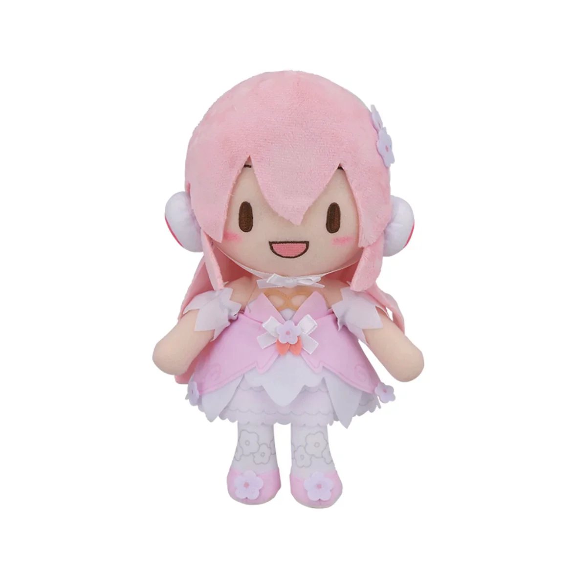 Officially Licensed SEGA Hatsune Miku & Megurine Luka 15th Anniversary Fufu Plush - Image 7