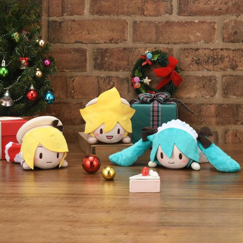 Officially Licensed SEGA VOCALOID Hatsune Miku & Kagamine Rin & Kagamine Len Fuwa Petit Christmas 2025 EX Pappa Plush Doll – Bilibili Exclusive Launch - Image 2