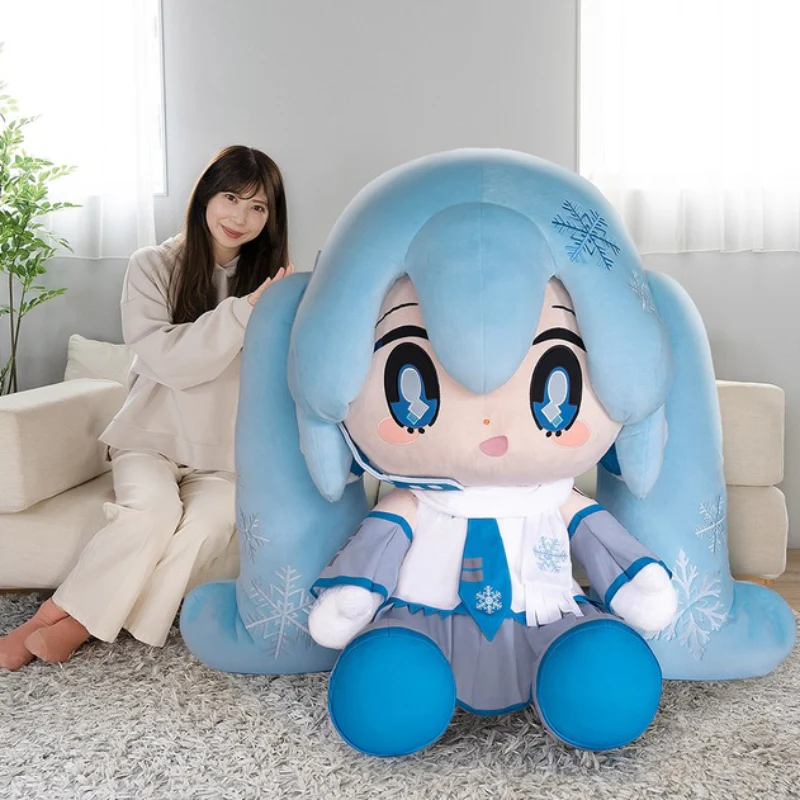 Officially Licensed TAITO VOCALOID Hatsune Miku Snow Miku Super Extra-Large Plush – Bilibili Exclusive - Image 2