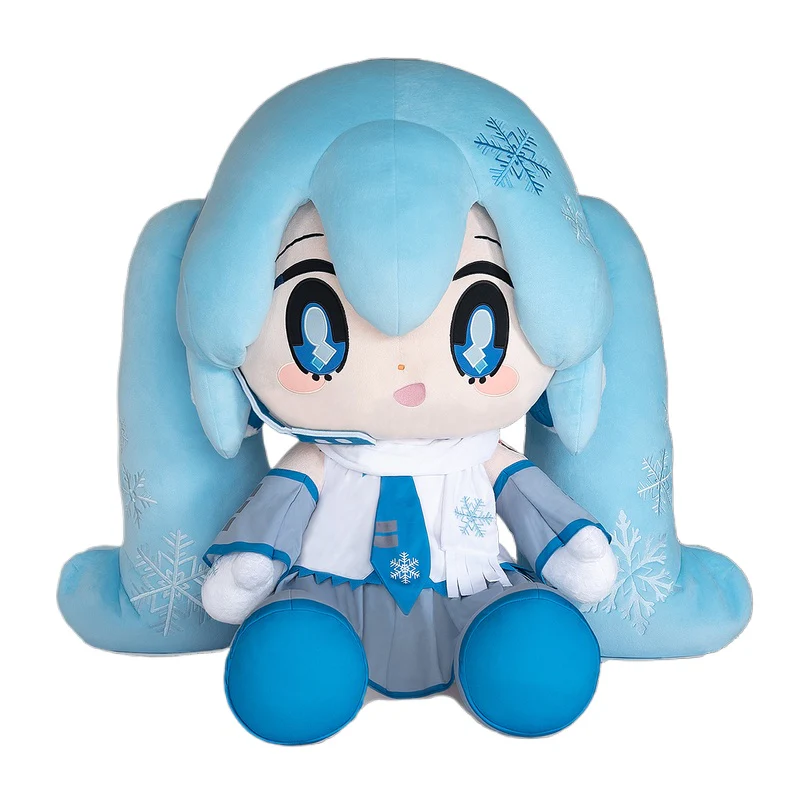 Officially Licensed TAITO VOCALOID Hatsune Miku Snow Miku Super Extra-Large Plush – Bilibili Exclusive - Image 5